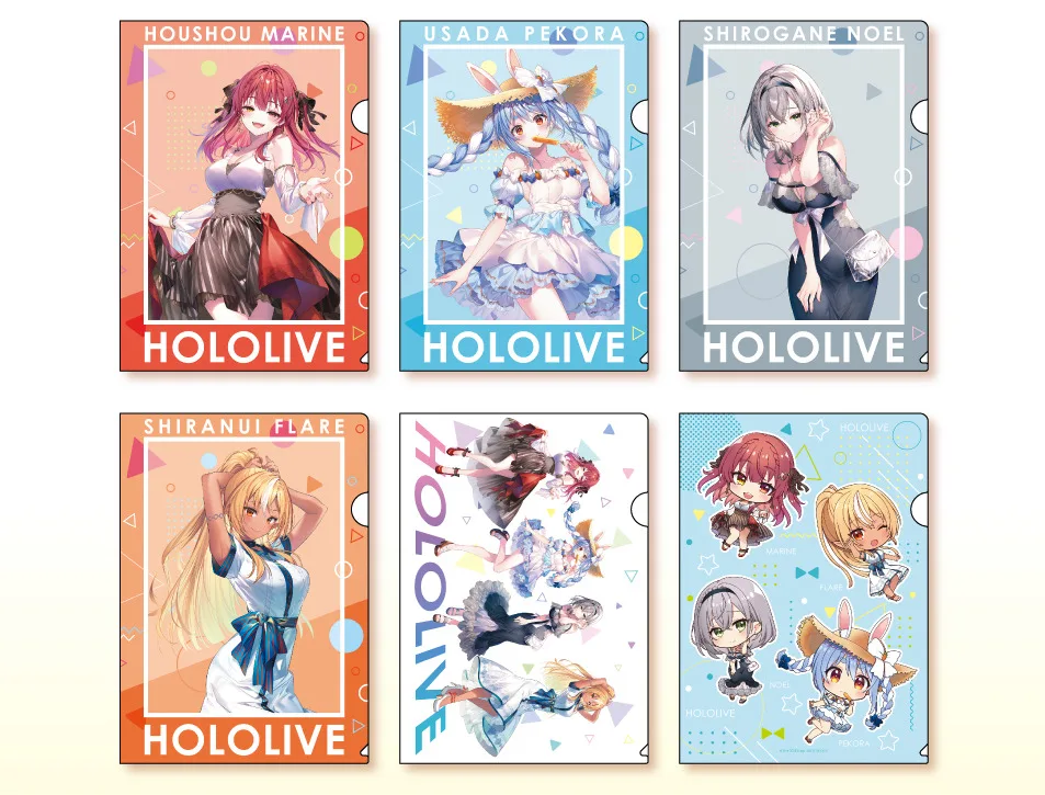 hololive × GiGO キャンペーン ビッグアクリルスタンド　3種