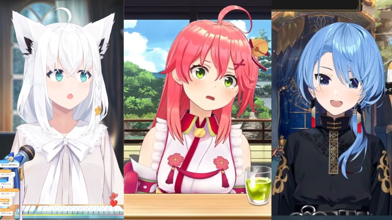 ふわコロりん ホロライブ みこち すいちゃん あくあ ぺこら マリン 白