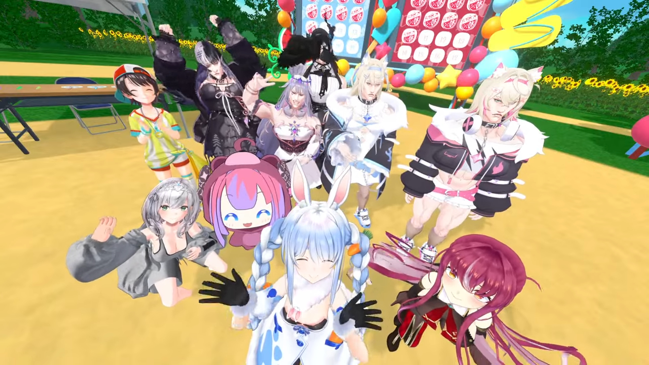 ホロライブ】ぺこマリ体操にホロEN・Adventが奇跡の勢揃い