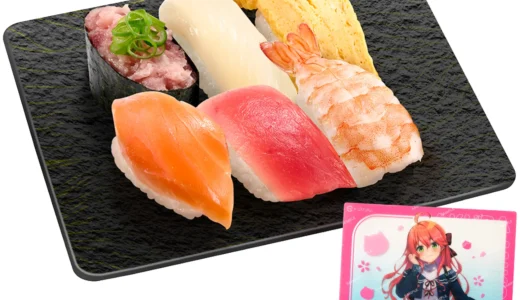 スシローが「みこち」一色に!開店直後から35P殺到、テーブル埋め尽くす「マグロ」がSNSで話題