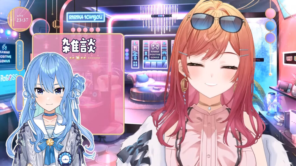 ホロライブ一条莉々華、星街すいせい宅での「深夜の豪華女子会」を報告