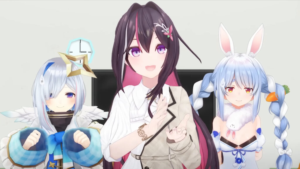 ホロライブ「天音かなた」と「兎田ぺこら」がついにLINE交換！AZKiの