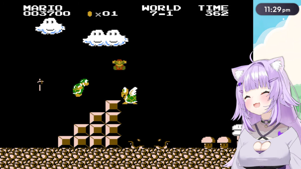 やられてしまう猫又おかゆ