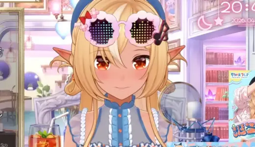 不知火フレア「桜えび100％のかっぱえびせん！　めちゃおいちい」→深夜の“飯テロ”にファン悶絶「この時間にいかんてw」